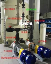 化工泵使用(yòng)現場